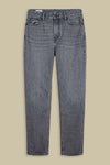 CAROLINE CROPPED | CLEAN CARSON FLINTSTONE GREY WORN