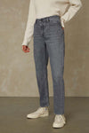 CAROLINE CROPPED | CLEAN CARSON FLINTSTONE GREY WORN