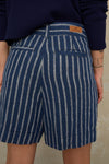 BANGJA | LINEN NAVY STRIPE