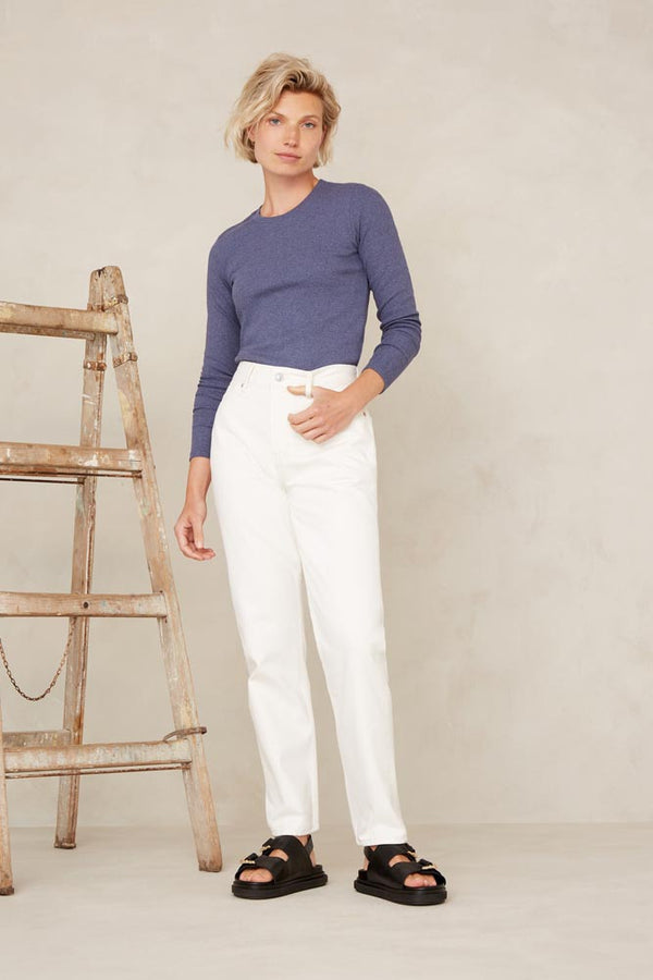 CAROLINE CROPPED | HOLO OPTICAL WHITE