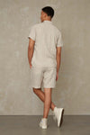 CRONUS | LINEN STRIPE RED