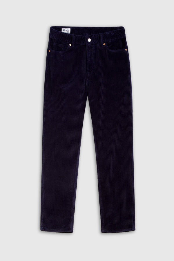 CAROLINE CROPPED | WORKER BLUE CORD