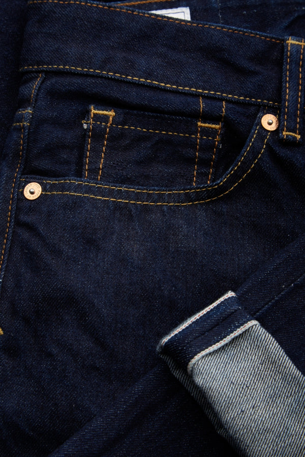 CAROLINE CROPPED SELVAGE | CLEAN QUARZO ORGANIC RINSE