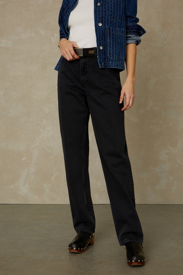 INDIRA | ECO RECYCLED BLACK WORN