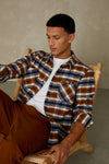 JUNTOKU | CINNAMON BRUSHED CHECK