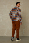 JUNTOKU | CINNAMON BRUSHED CHECK