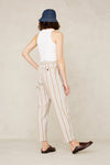 LOURDES | ECRU HEMP STRIPE