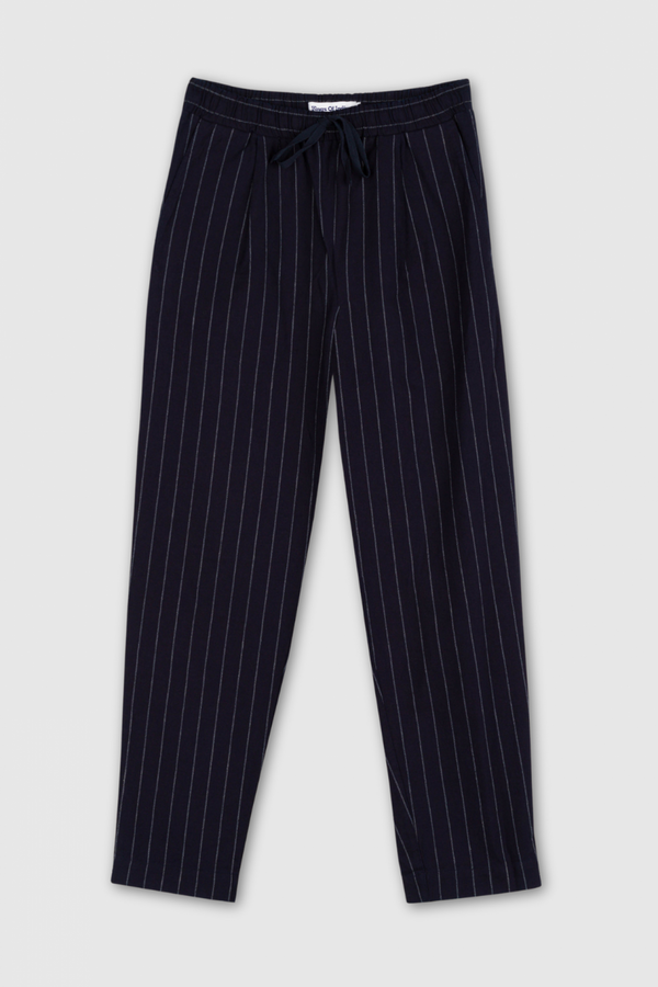 LOURDES | INDIGO STRIPE HEMP