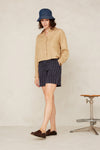 BANGJA | BLUE LINEN STRIPE
