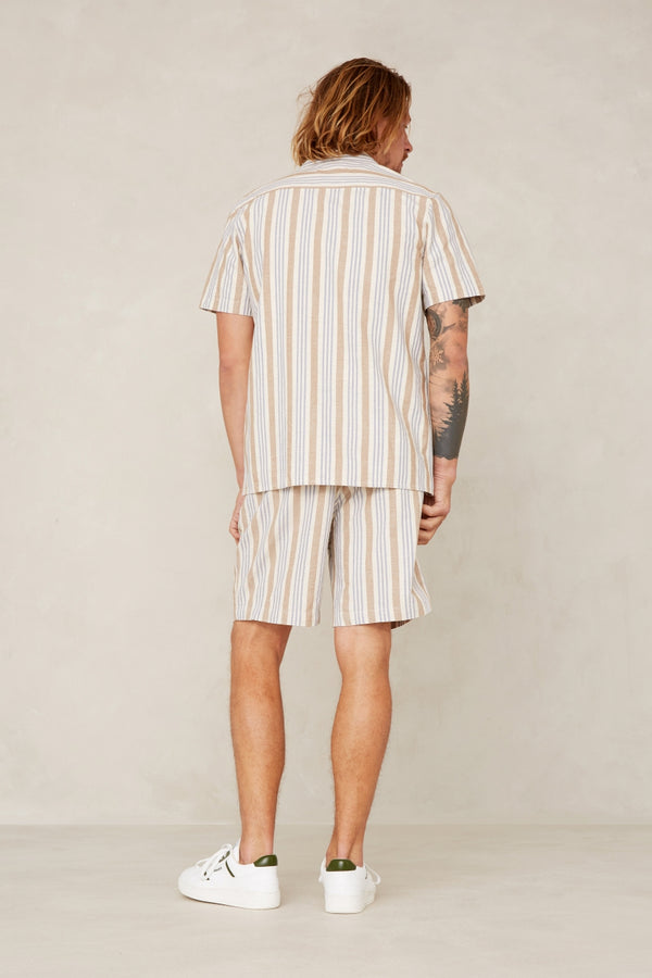 CRONUS | ECRU HEMP STRIPE