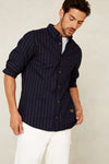 ENDA | INDIGO STRIPE HEMP