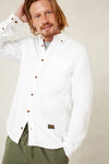 ENDA POCKET | OPTICAL WHITE LINEN