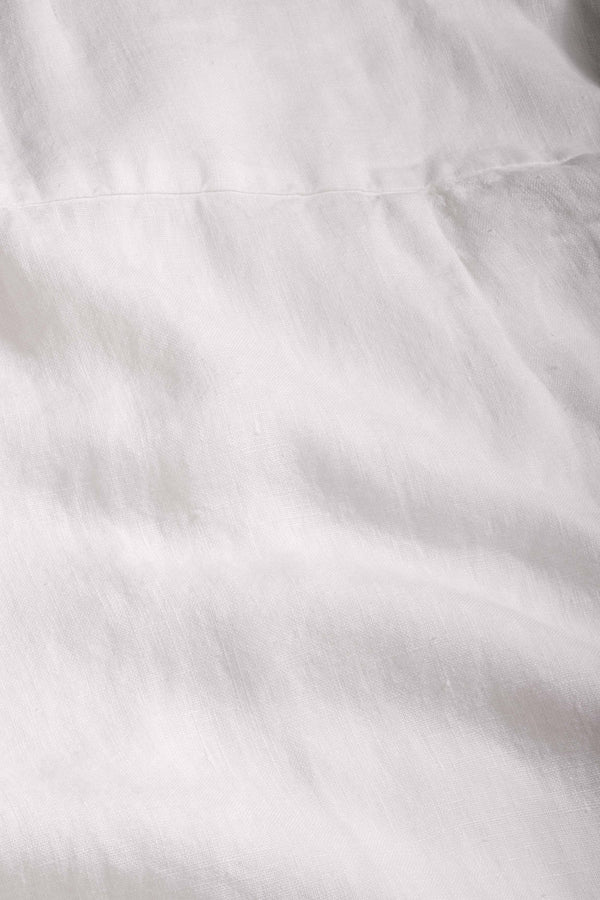 ENDA POCKET | OPTICAL WHITE LINEN