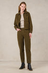 CAROLINE CROPPED | MOSS GREEN
