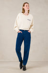 CAROLINE CROPPED | ELECTRIC BLUE