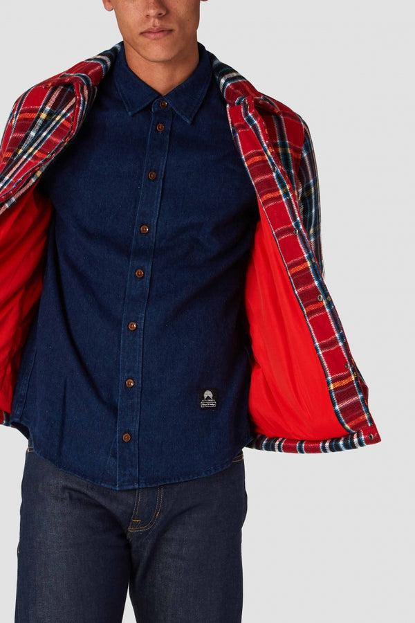 KENNETH | RED FLANNEL CHECK