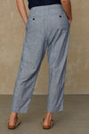 LOURDES | BLUE FINE STRIPE