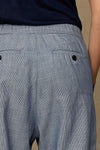 LOURDES | BLUE FINE STRIPE