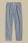 LOURDES | BLUE FINE STRIPE
