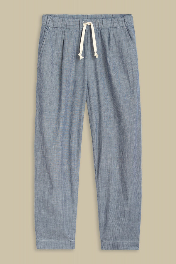 LOURDES | BLUE FINE STRIPE