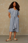 MIA | BLUE FINE STRIPE