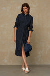 MAGGY | STRIPE INDIGO