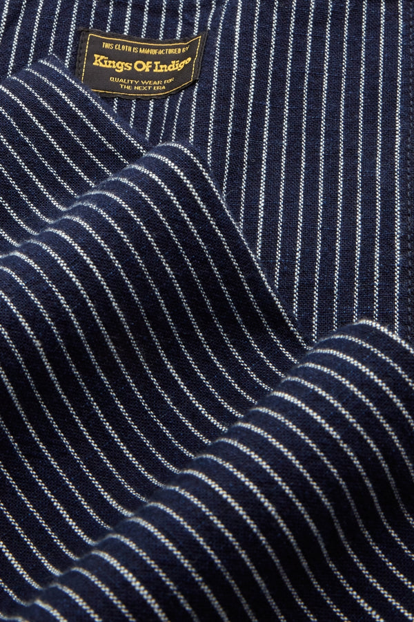 LEILA | STRIPE INDIGO