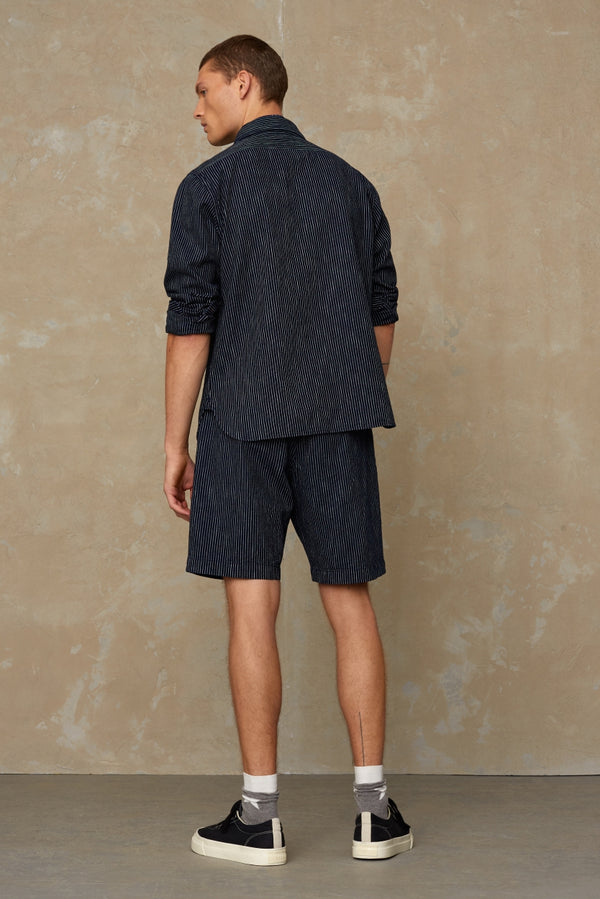 CRONUS | STRIPE INDIGO