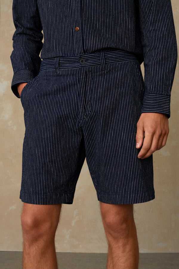 CRONUS | STRIPE INDIGO