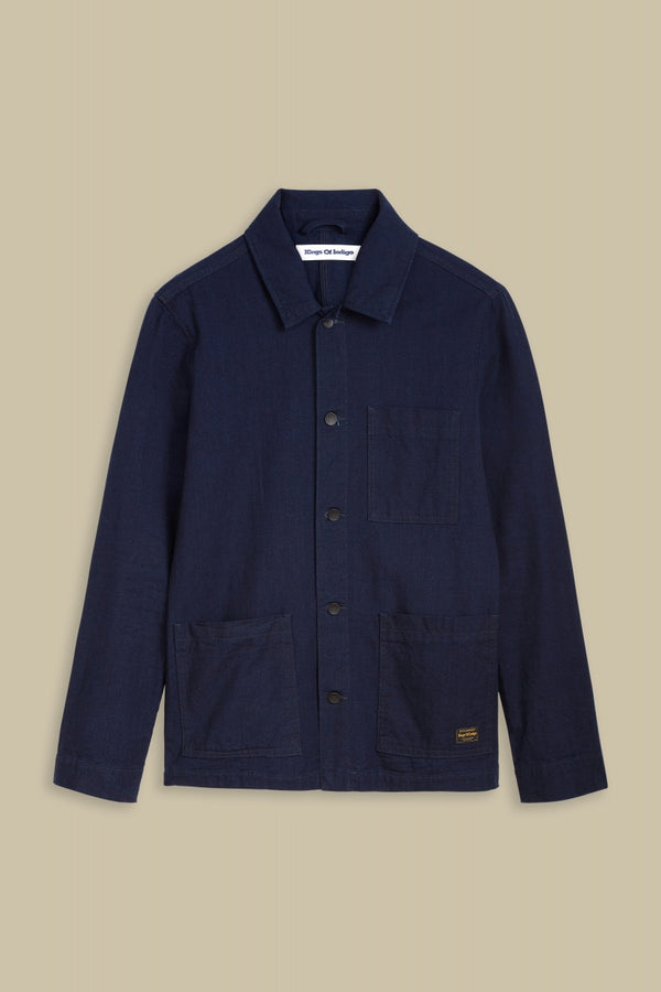 DAVID | INDIGO CRINKLE