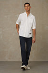 ENDA POCKET | SEERSUCKER WHITE