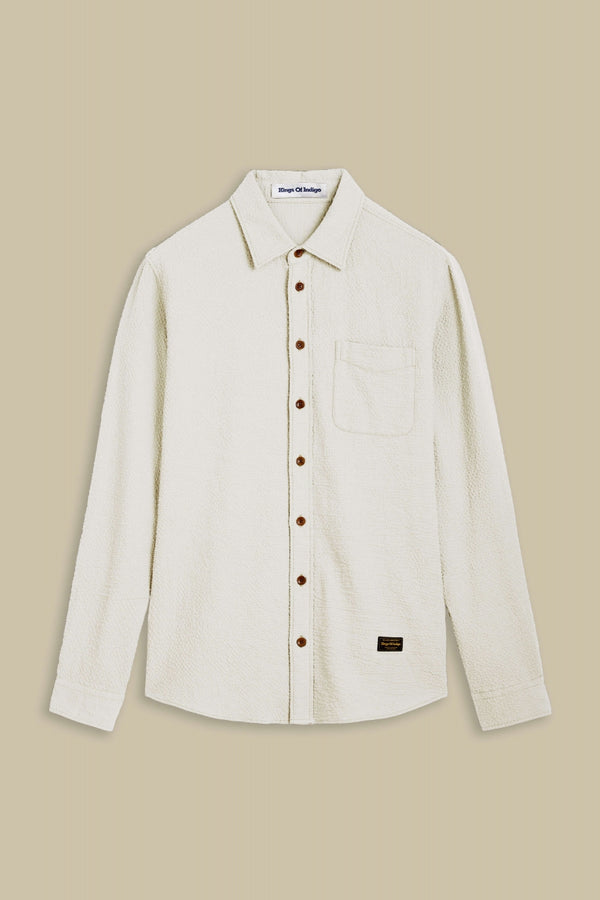 ENDA POCKET | SEERSUCKER WHITE