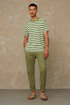 DARIUS | LODEN GREEN STRIPE