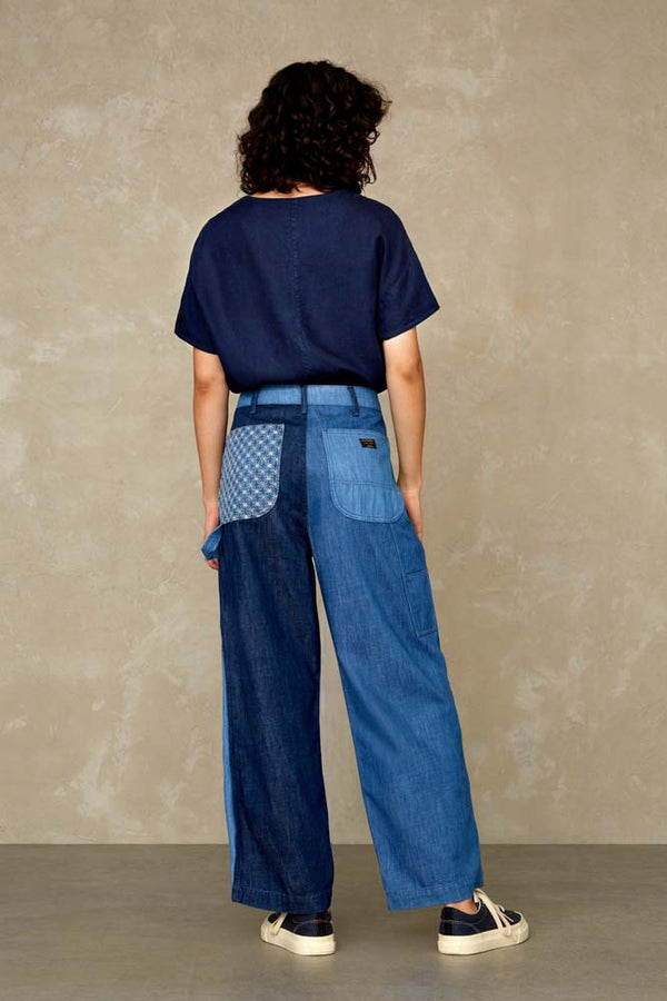 LEILA WORKER | AWARE DENIM COLOR BLOCK