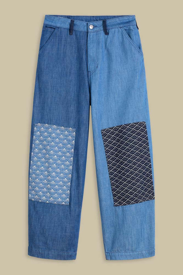 LEILA WORKER | AWARE DENIM COLOR BLOCK
