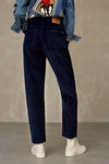 CAROLINE CROPPED | DARK INDIGO CORD