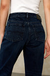 CAROLINE CROPPED | CLEAN XAVIER BLUE BLACK