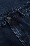 CAROLINE CROPPED | CLEAN XAVIER BLUE BLACK