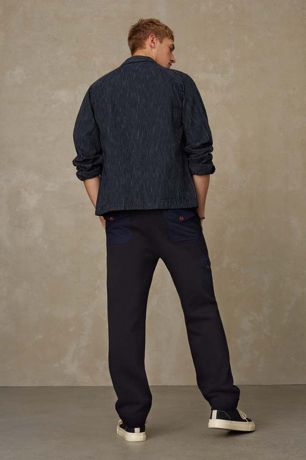VLAD | STRIPE INDIGO