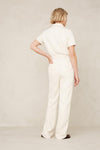 ADELA SHORT SLEEVE | ECRU TENCEL