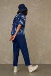 LOURDES | BLUE LINEN