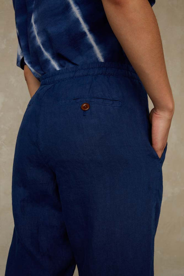 LOURDES | BLUE LINEN