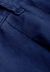 MARISOL SHORT | BLUE LINEN