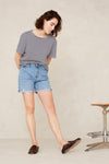 ALICE SHORT | VINTAGE LIGHT BLUE