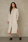 MAGGY | LINEN STRIPE RED