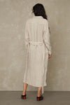 MAGGY | LINEN STRIPE RED