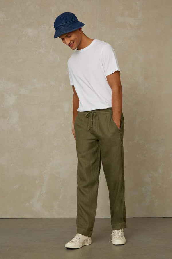 MARTIN | LEAF GREEN LINEN