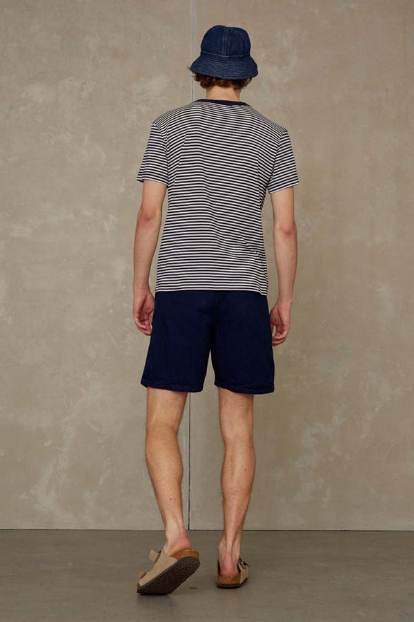 BIDATSU | INDIGO CRINKLE