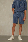 CRONUS | LINEN NAVY STRIPE