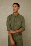 ENDA POCKET | LEAF GREEN LINEN